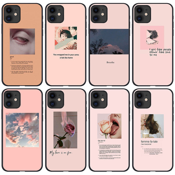 Funda para móvil de estudiante de arte