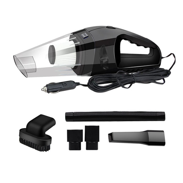 Aspiradora portátil de mano para coche, miniaspiradora de 12 V y 120 W