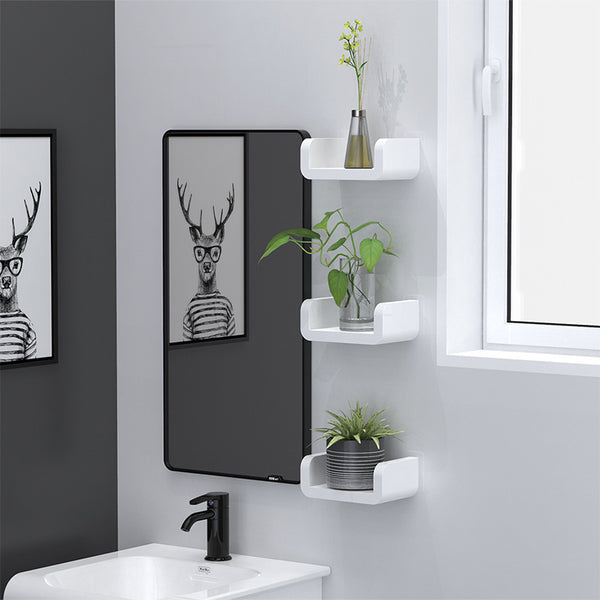 Estantes para baño, colgadores de pared para inodoro, estantes para inodoro, estantes de almacenamiento, estantes impermeables para ducha, organizadores