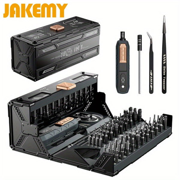 Upgraded 180-in-1 Magnetic Precision Screwdriver Set, Easily Deal with Maintenance and DIY Challenges of Multiple Devices. Professional Maintenance Tool Set, Suitable for Personal Computers, Laptops, Mobile Phones, X-box, MacBook,