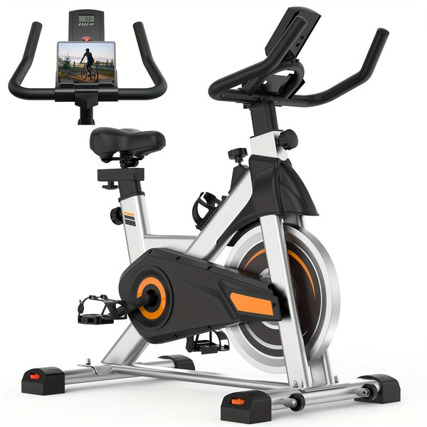 Exercise Bike, Stationary Bikes For Home Indoor Cycling Bike Cycle Bike With Digital Display & Comfortable Seat Cushion Help You Understand Your Exercise Progress And Adjust Your Exercise Plan Enjoy Exercising And Entertainment Simultaneously