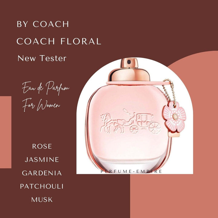 COACH Floral by Coach Perfume for Women EDP 3.0 / 3 Oz New Tester