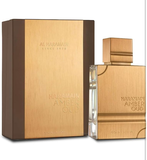 Al Haramain Amber Oud Gold Edition - Arabian Perfume for Women and Men Unisex - Long Lasting Amber - 2 oz