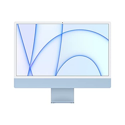 Apple iMac 24" Apple M1 chip with 8-Core CPU 8-Core GPU, 8GB RAM, 1TB - Blue