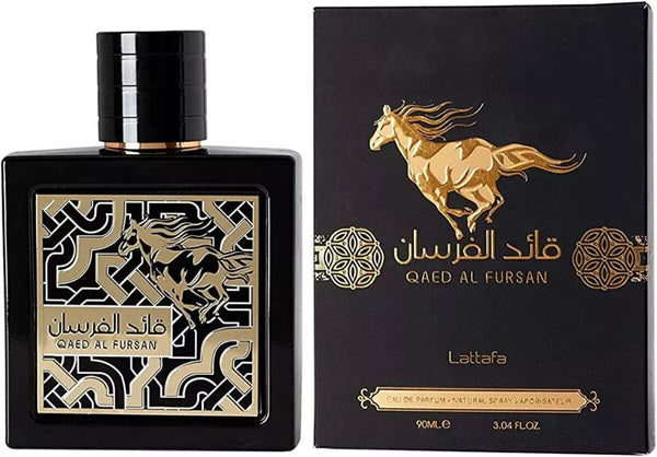 Qaed Al Fursan by Lattafa Perfume for Unisex EDP 3.04 Oz New in Box