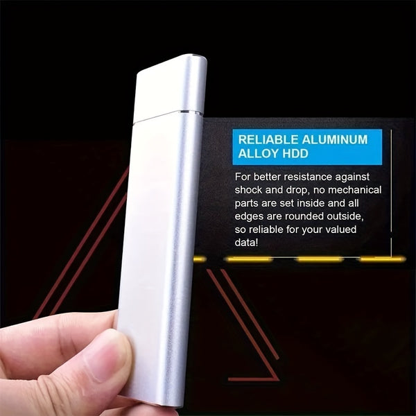 MIMIDI 2TB Portable SSD External Hard Drive, High-Speed Storage for PC, Mac, Desktop, Laptop, Chromebook, Xbox One, Xbox 360, PS4
