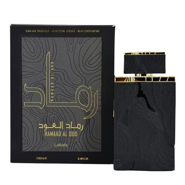 Ramaad Al Oud by Lattafa perfume for unisex  EDP 3.3 / 3.4 oz New in Box