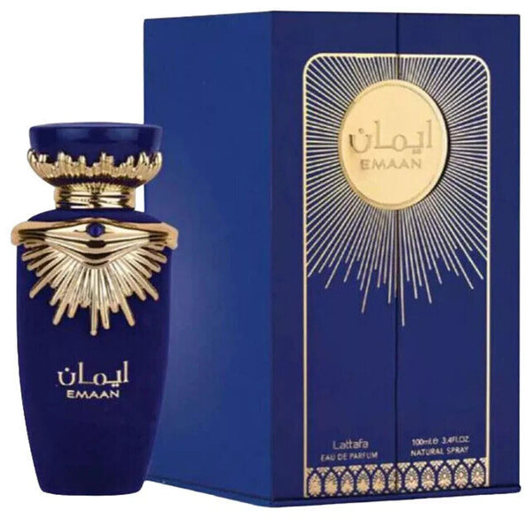 Emaan by Lattafa perfume for unisex EDP 3.3 / 3.4 oz New in Box