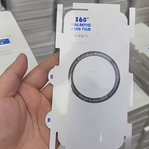 for iPhone12 12promax iphone13 14plus 15plus 15pro max iphone16 16plus 16pro max 3pcs protective film back film full coverage back film mobile phone water film mobile phone soft film dustproof scratch full coverage