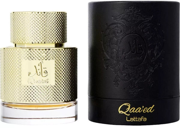 Qaaed by Lattafa Perfume for Unisex EDP 3.3 / 3.4 Oz New in Box