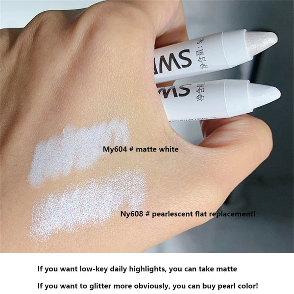 High-gloss Pen Eyeliner Pencil Lying Silkworm Highlighter Pen Eyes Corner Brightening Pearl Glitter Eyeshadow Stick Eye Makeup