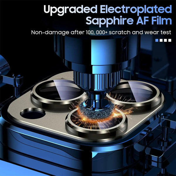 Natural Titanium Gray Metal Camera Lens Protector For IPhone 15 Pro Max 14 Plus 13 14Pro 15Pro Glass Screen Protection Accessory