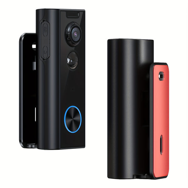 XTU Doorbell Camera Wireless No Subscription, 2K Video Doorbell With Chime, 2-way Audio, Instant Alert, Human Detection, Night Vision, 2.4G Wi-Fi, Works With Alexa And Google Assistant.
