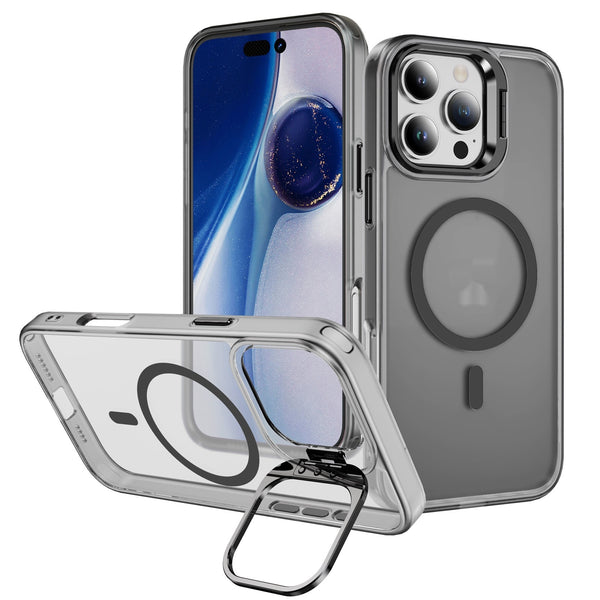 Estuche magnético para teléfono Soporte para lente Estuche para teléfono