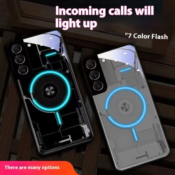 Funda para teléfono luminosa pintada