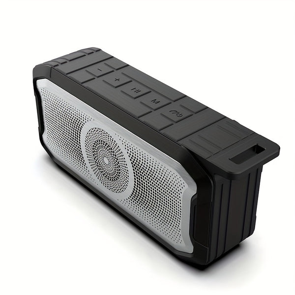 Wireless Speaker, Portable Speakers, FM Radio Speaker Support TF Card Play, Black