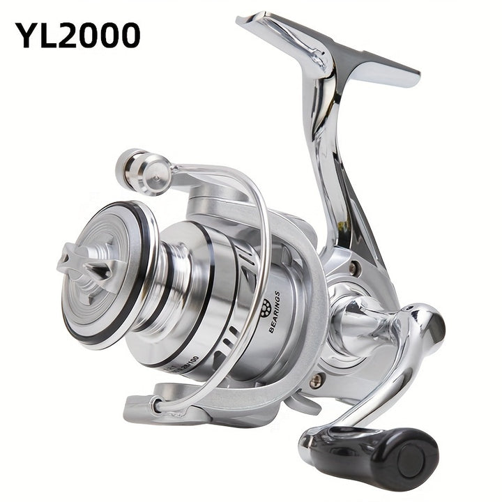 10007000 HighPerformance Full Metal Fishing Reel with Ambidextrous AntiSlip Grip and Durable Stainless Steel Ideal Fathers Day Gift