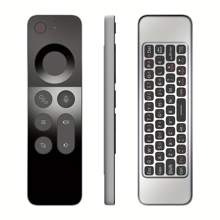 Voice Control Air Mouse Remote Control With Motion Control Keyboard Infrared And Learning Capability W3