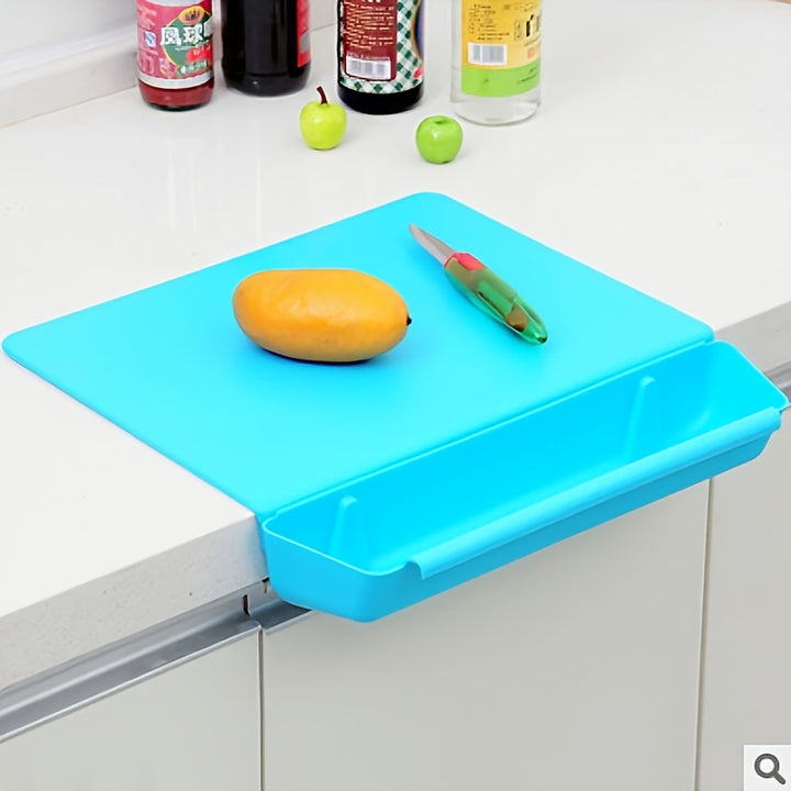 1pc 2in1 NonSlip Cutting Board Detachable Chopping Board and Food Container