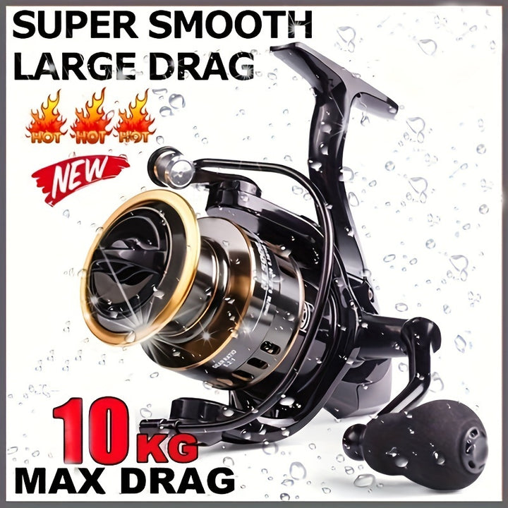 1pc HE10007000 Spinning Reel Metal Cup and Rocker Arm 521 Gear Ratio Smooth and Sensitivity Suitable for both freshwater and saltwater fishing Perfect for anglers of all skill levels