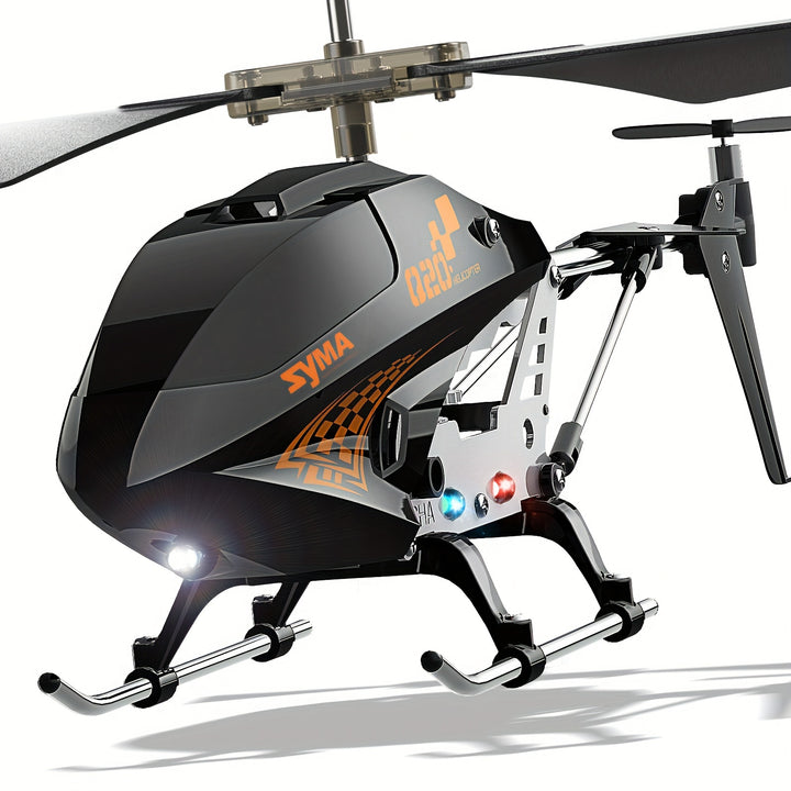 SYMA Q20 Remote Control Helicopter Aircraft 35 Channel USB Charging 24GHz Wireless Black Brushless Motor Aluminum Alloy One Key Take OffLanding High  Low Speed Gyro Stabilizer 3937inch Control Distance 150mAh Rechargeable Lithium BatteryP