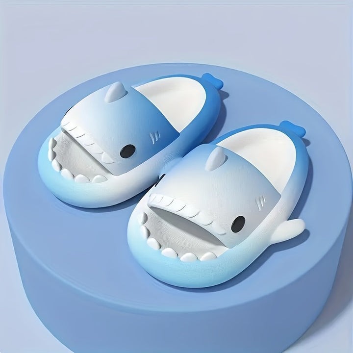 Girls Boy Cartoon Animal Shape Sandals Cute Rainbow Colored Waterproof Slippers Antiskid Lightweight Outdoor Beach Swim Shoes