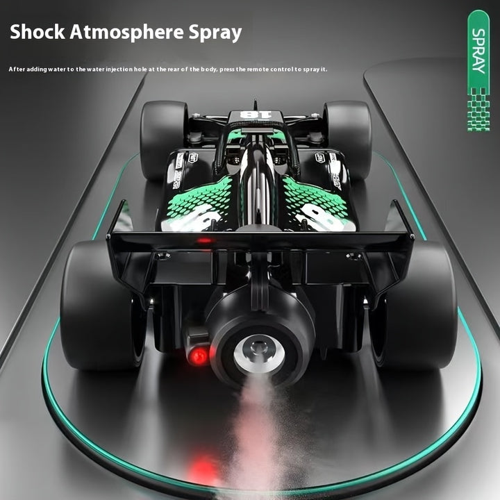 Rechargeable Racing Car 500mAh HighSpeed Rechargeable Remote Control Racing Car  Wireless PushOperated Plastic Body  Perfect for Holidays and Birthday Gifts Available in RedBlack