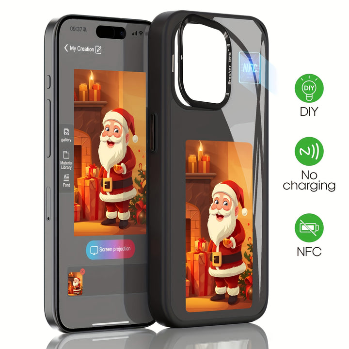 NFC Customizable Case Iphone NFC Phone Case with Stand  Customizable Shockproof FullBody Protection  Suitable for Iphone 16 15 14 Pro 13 Plus 12 11 Pro Max XS and Other Models