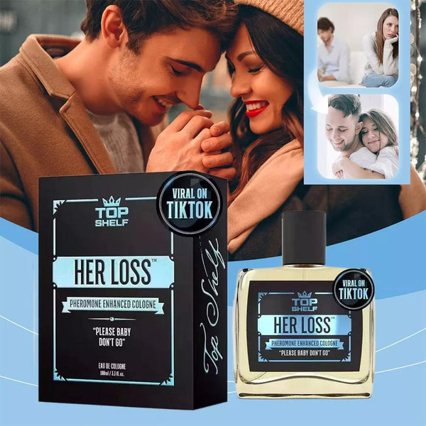 Her Loss -Pheromone Cologne for Men Raw Attraction & Confidence 3.4oz New in Box